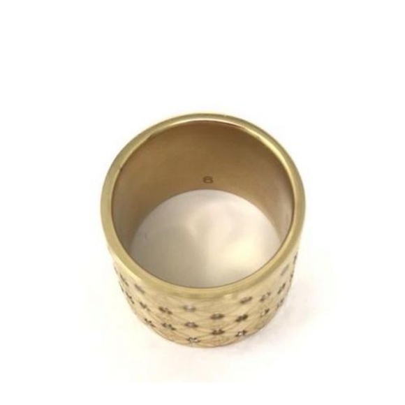 Michael Kors Monogram Heritage Barrel Ring - Picture 3 of 3